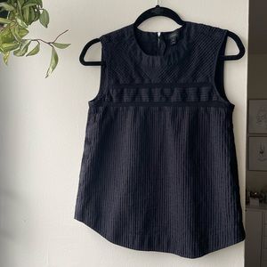 NWOT J. Crew Structured Sleeveless Top